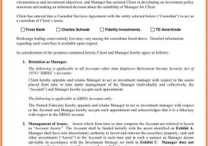 Investment Group Contract Template 5 Investment Management Agreement Template Purchase