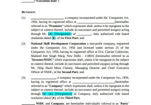 Investor Contract Templates Investment Contract Template 18 Download Documents In