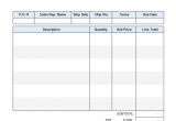 Invioce Templates Blank Invoices to Print Mughals