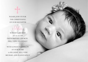 Invitation Card Christening Baby Girl Little Angel Girl Sleepymoon Cards