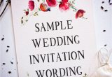 Invitation Card Content for Wedding Wedding Wording Samples and Ideas for Indian Wedding