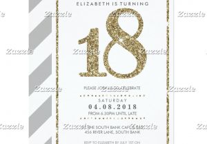 Invitation Card for 18th Birthday Background Create Your Own Invitation Zazzle Com with Images