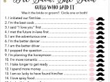 Invitation Card for Quiz Competition 25 Gold Wedding Bridal Shower Engagement Bachelorette Anniversary Party Game Ideas He Said She Said Cards for Couples Funny Co Ed Trivia Rehearsal