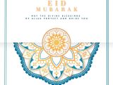 Invitation Card for Ramadan Eid Download Premium Vector Of White and Blue Eid Mubarak