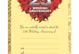 Invitation Card for Silver Jubilee Wedding Anniversary 50th Anniversary Invitation Cards In 2020 50th Anniversary