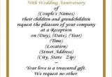 Invitation Card for Silver Jubilee Wedding Anniversary 50th Anniversary Invitation Wording
