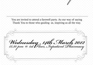 Invitation Card for Teachers On Farewell Party Fare Well Party Invitation Quotes Quotesgram