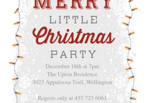 Invitation Card for Xmas Party 12 Free Christmas Party Invitations that You Can Print