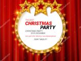 Invitation Card for Xmas Party Invitation Merry Christmas Party 2019 Poster Banner Card