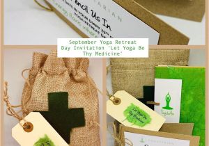 Invitation Card for Yoga Day D September Yoga Retreat Day Invitation Let Yoga Be Thy