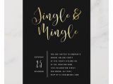 Invitation Card New Year Party Elegant Corporate Jingle Mingle Party Invitation Zazzle