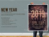 Invitation Card New Year Party New Year Party Flyer by Firststyle On Creativemarket