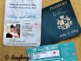 Invitation Card Quotes for Freshers Party Passport Wedding Invitations with Rsvp and Boarding Pass Pdf