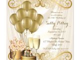 Invitation Card Yellow 60th Birthday Create Your Own Invitation Zazzle Com Gold Birthday