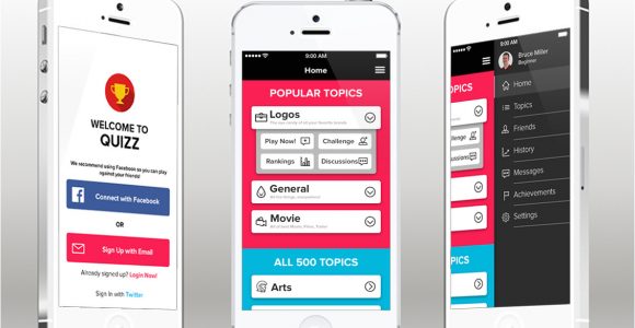 Ios App Code Templates Quizz Ios App Template