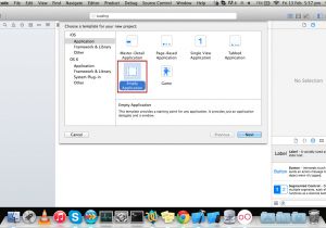 Ios App Templates Xcode Ios How to Create An Empty Application In Xcode without