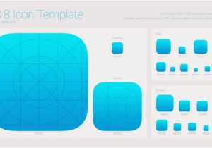 Ios Application Templates Free Ios 8 Icon Template Psd Files Vectors Graphics