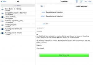 Ipad Email Template Email Sms Templates iPhone Ipad App