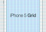 Ipad Grid Template iPhone 5 Wireframe Grid Psd Free Psd File