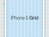 Ipad Grid Template iPhone 5 Wireframe Grid Psd Free Psd File