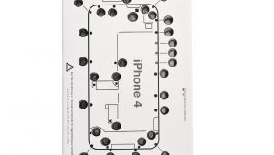 iPhone 4 Screw Template iscrews Repair Screw organiser Sheet Tray Map for iPhone 4