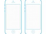 iPhone Wireframe Template Illustrator Best Photos Of iPhone 6 Drawing Template iPhone 5 Screen