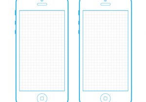 iPhone Wireframe Template Illustrator Best Photos Of iPhone 6 Drawing Template iPhone 5 Screen