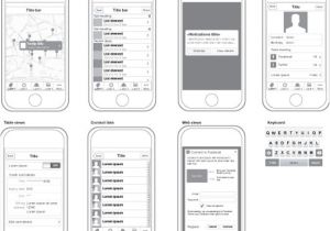 iPhone Wireframe Template Illustrator Freebies Download Free Mobile and Web Wireframe Templates