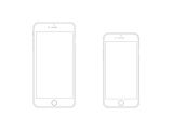 iPhone Wireframe Template Illustrator iPhone Wireframe Template Illustrator Free Template Design