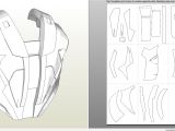 Iron Man Suit Template Foamcraft Pdo File Template for Iron Man Mark 4 6