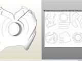 Iron Man Suit Template Foamcraft Pdo File Template for Iron Man Mark 4 6