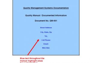 Iso 9000 Quality Manual Template Great iso 9000 Quality Manual Template Images Gt Gt iso 9001