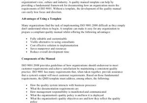 Iso 9001 Templates Free Download iso 9001 Templates