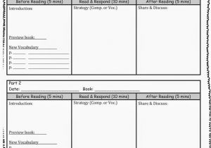 Issp Template Editable Guided Reading Template Reading In the Upper