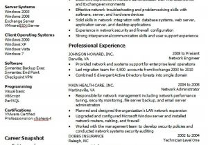 It Administrator Sample Resume Get the Work with This Network Administrator Resume Sample