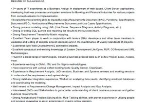It Business Analyst Resume Sample Business Analyst Resume Template 15 Free Samples
