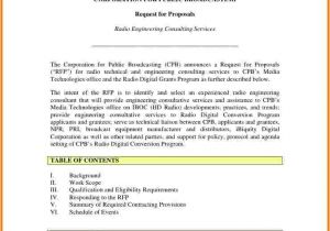 It Consulting Proposal Template Short form Rfp Sample Rfp Templates Rfp Templates Autos Post