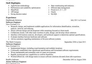 It Engineer Resume Examples Best software Engineer Resume Example Livecareer