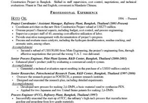 It Engineer Resume Examples Chemical Engineer Resume Example