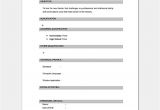 It Fresher Resume format Doc Resume Template for Freshers 18 Samples In Word Pdf