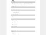 It Fresher Resume format Doc Resume Template for Freshers 18 Samples In Word Pdf