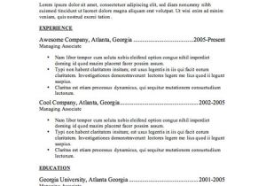 It Professional Resume Samples Free Download 12 Resume Templates for Microsoft Word Free Download Primer
