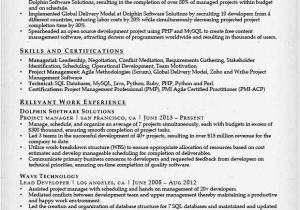 It Project Manager Resume Sample Project Manager Resume Sample Writing Tips Resume