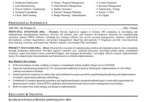 It Project Manager Resume Sample Sample Resumes for Project Managers Sample Resumes