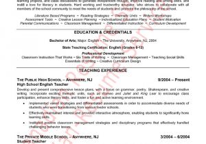 It Resume Sample Canada Epic English Teacher Resume Example or Sample