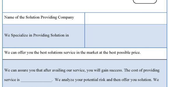 It solution Proposal Template It Proposal Template Business Proposal Templated