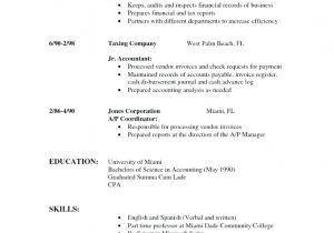 It Student Resume Job Resume Template for High School Student