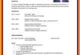 It Student Resume Sample No Experience 12 13 Cv Samples for Students with No Experience