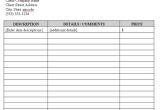 Itemized Proposal Template Time Material Itemized Proposal 1 Construction Work