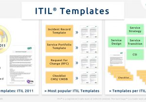 Itil Document Templates Itil Checklists It Process Wiki